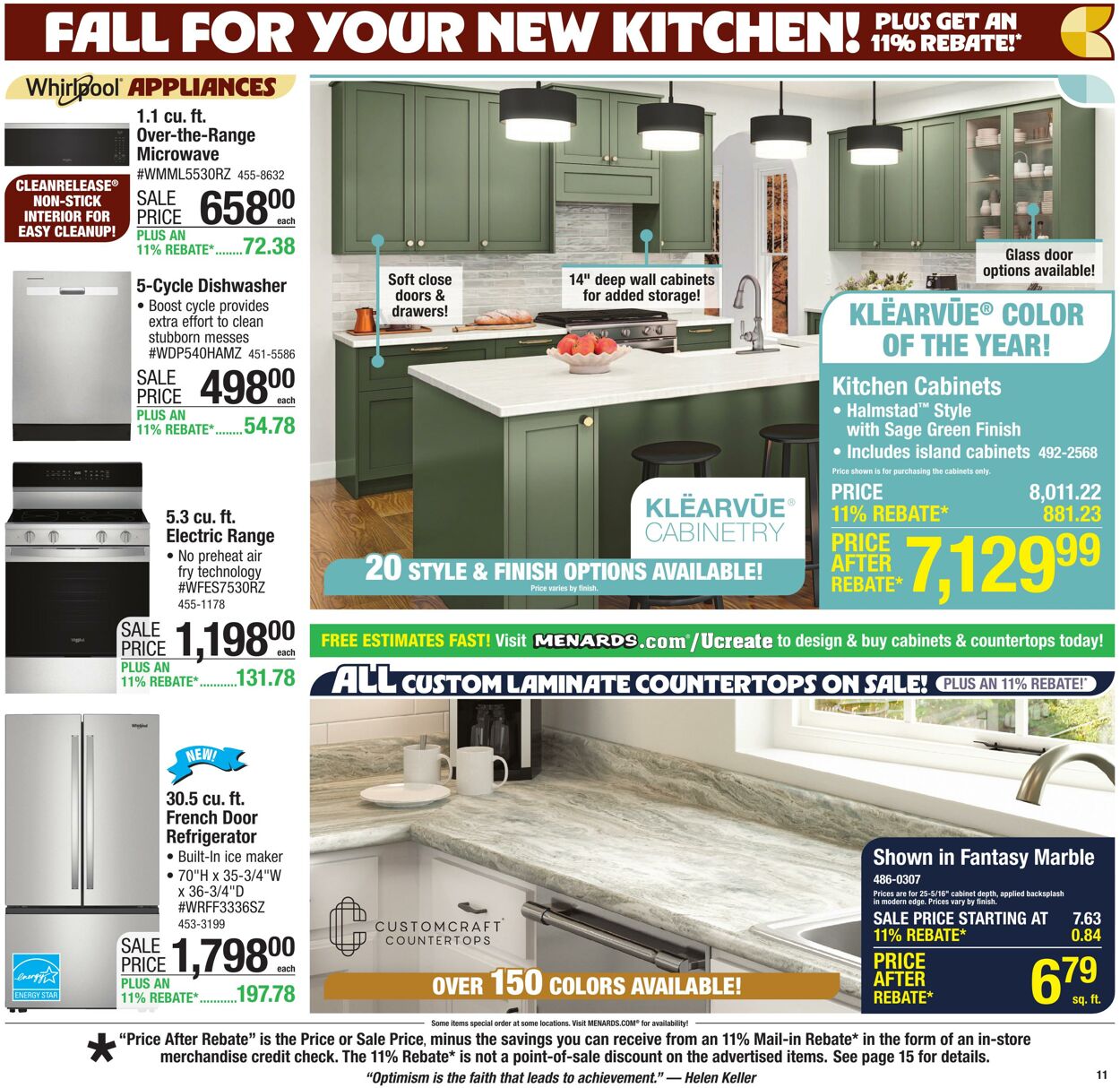 Catalogue Menards from 10/15/2025