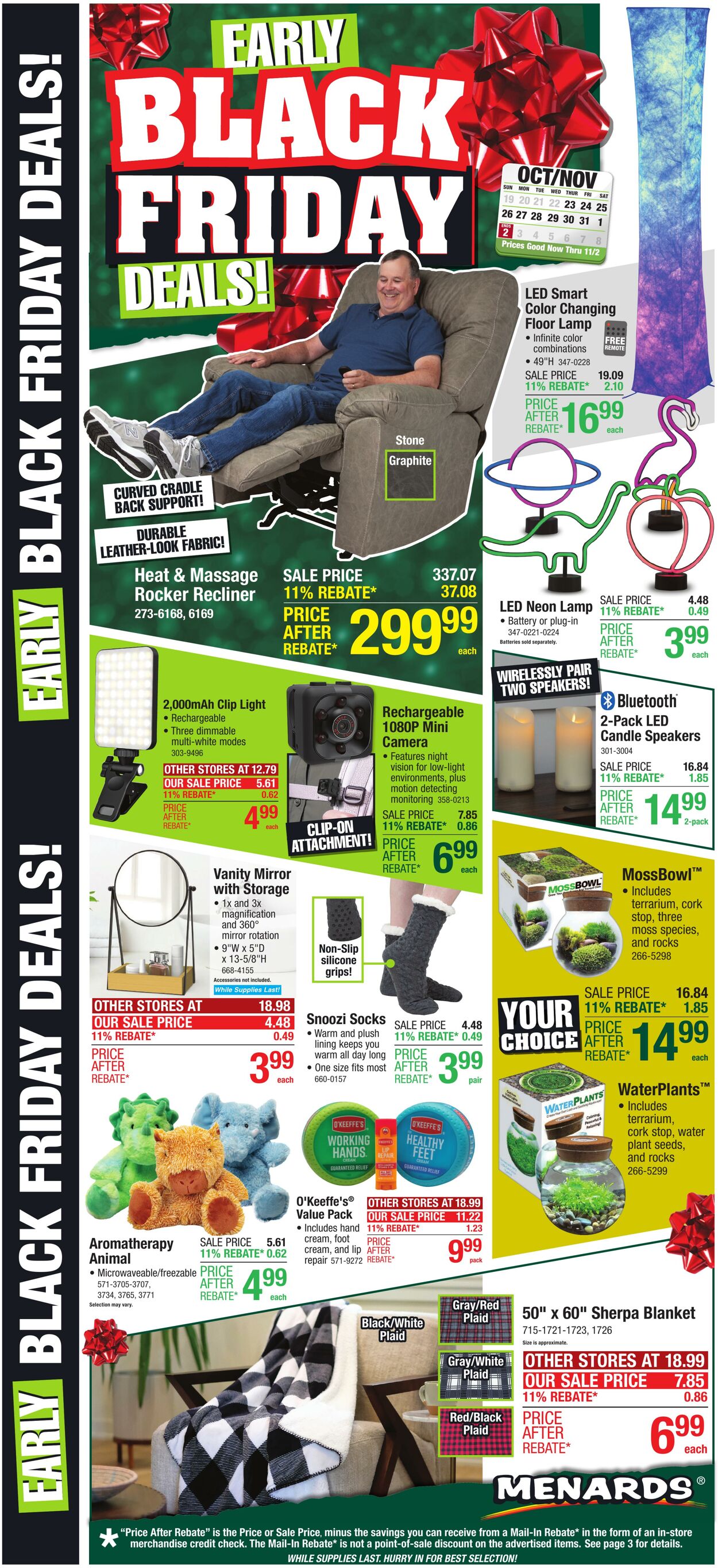Catalogue Menards from 10/22/2025