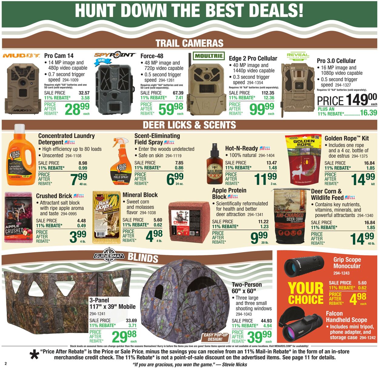 Catalogue Menards from 10/22/2025