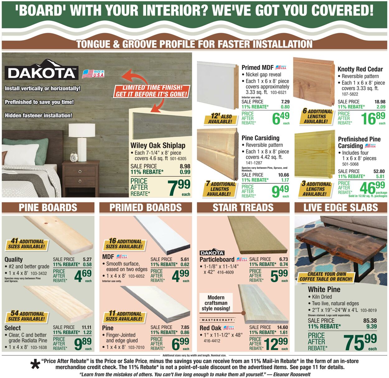 Catalogue Menards from 10/22/2025