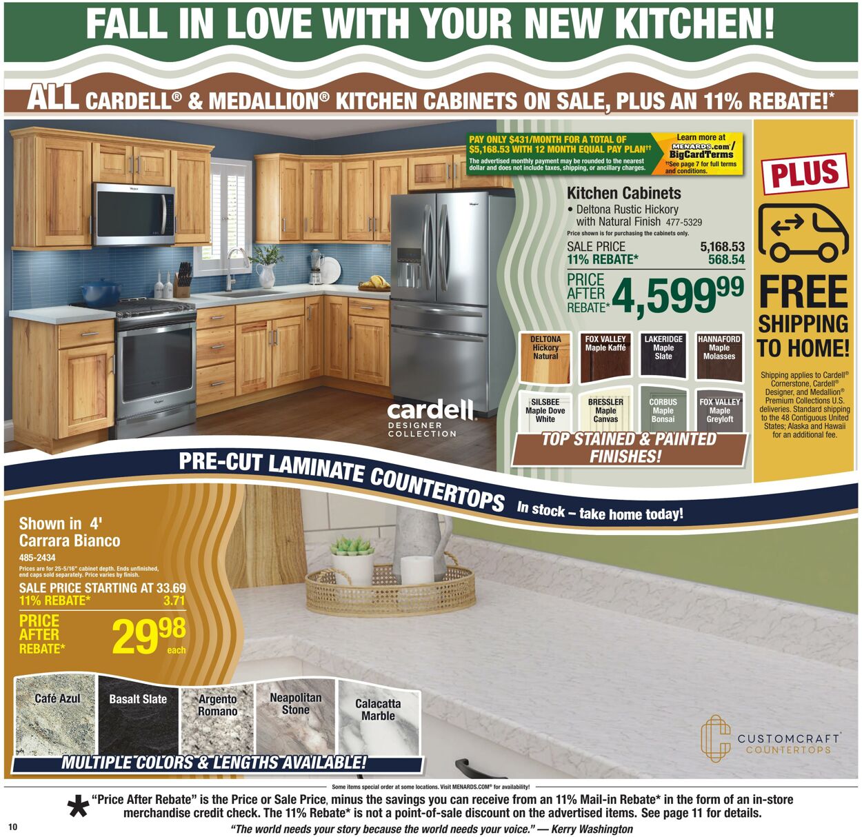 Catalogue Menards from 10/22/2025