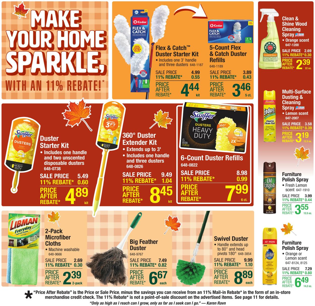 Catalogue Menards from 10/22/2025