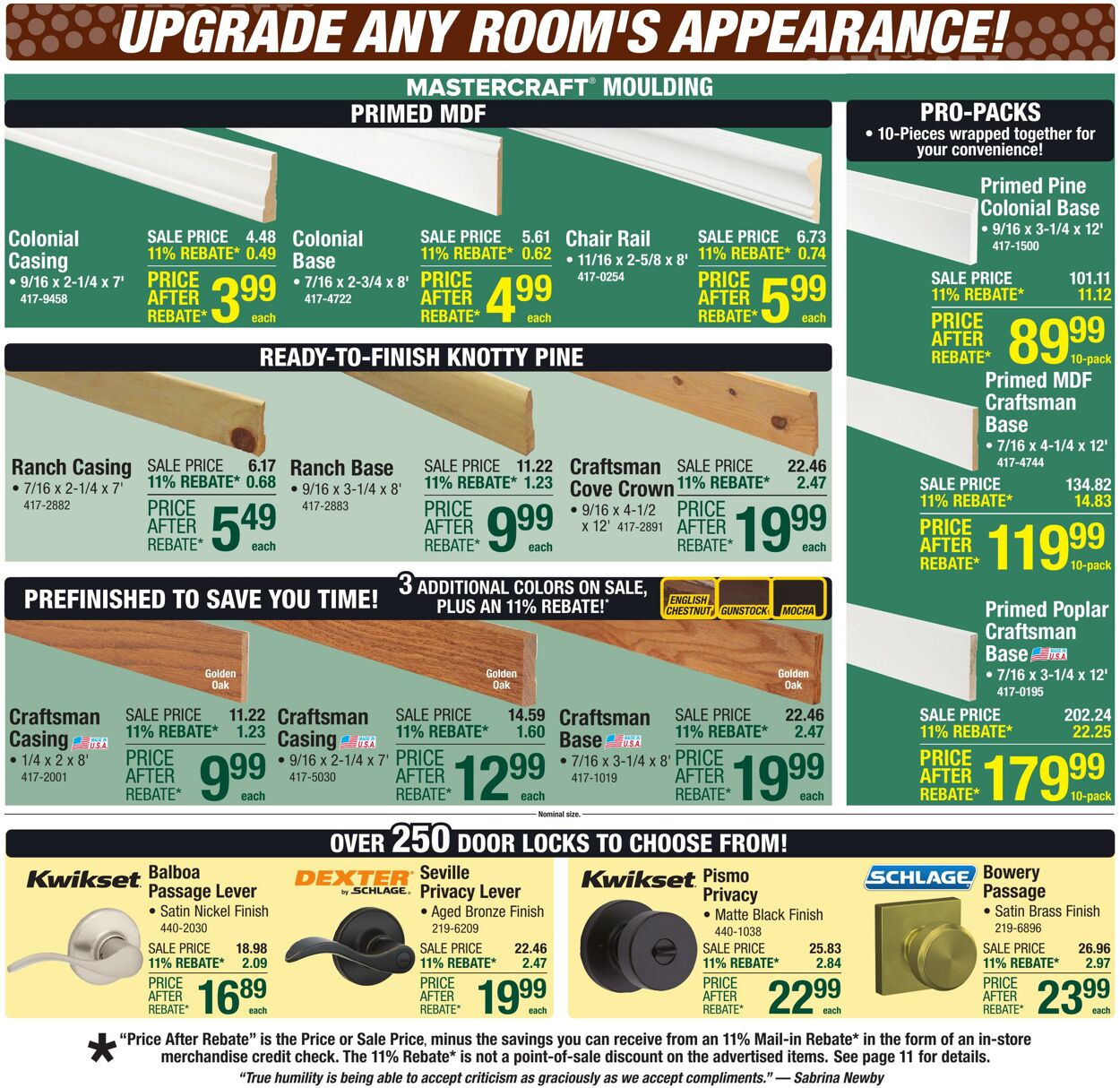 Catalogue Menards from 10/29/2025