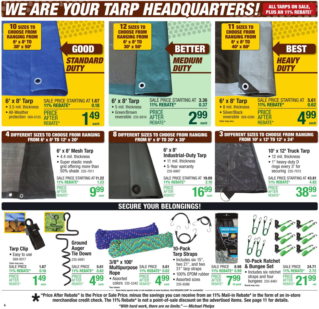 Catalogue Menards from 10/29/2025