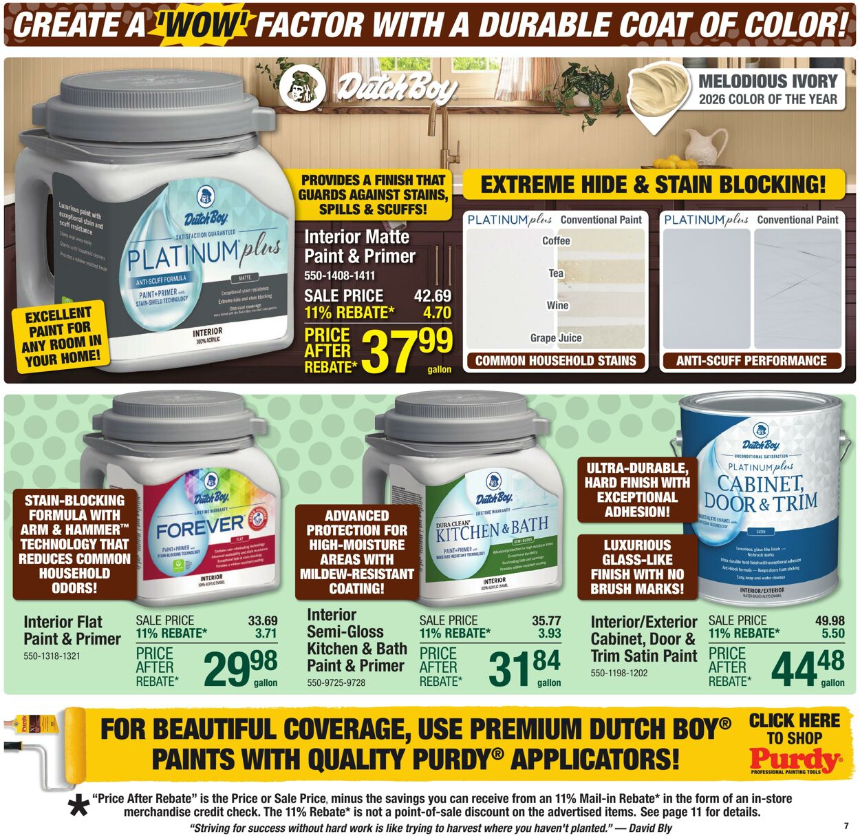 Catalogue Menards from 10/29/2025