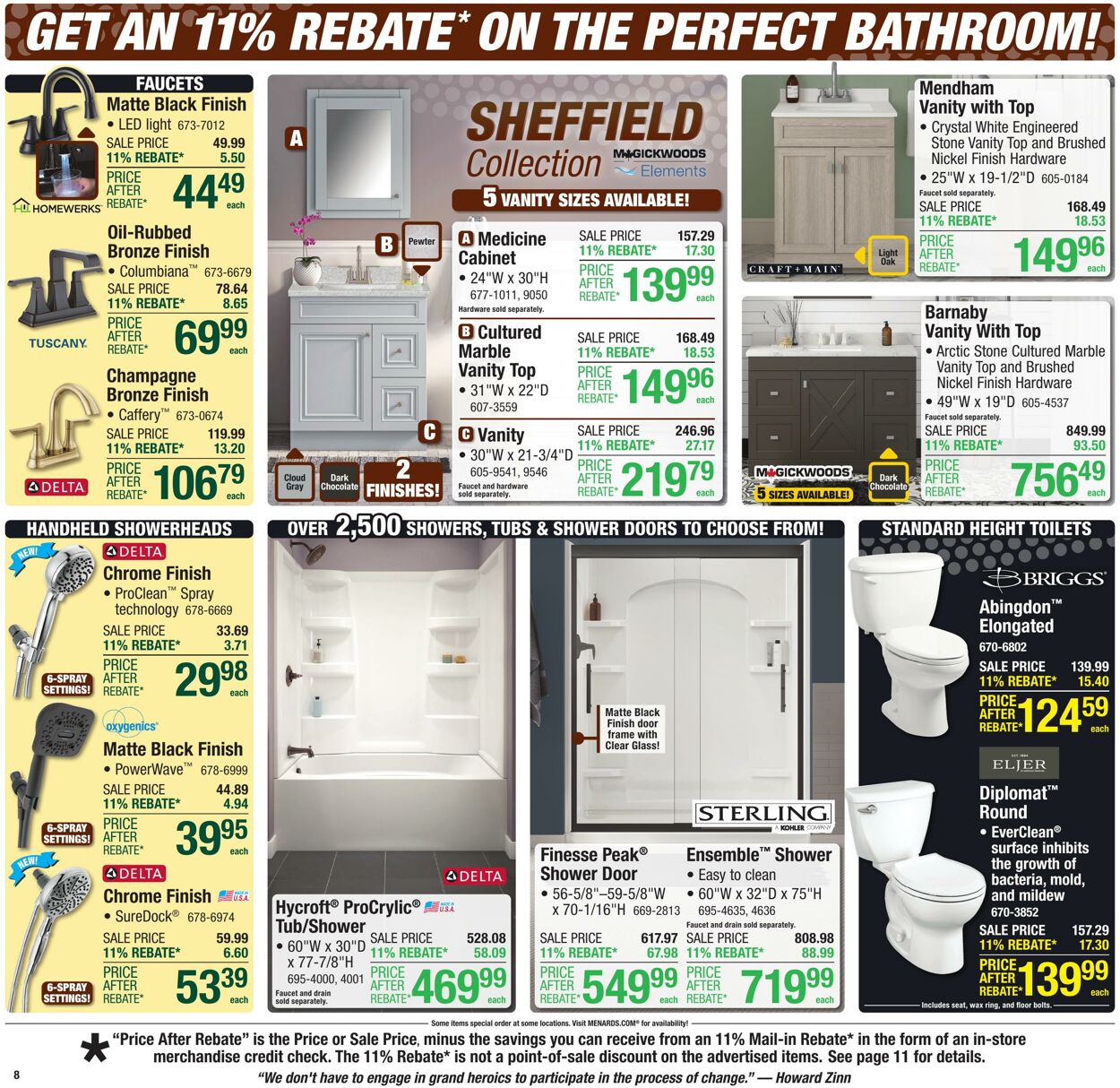 Catalogue Menards from 10/29/2025