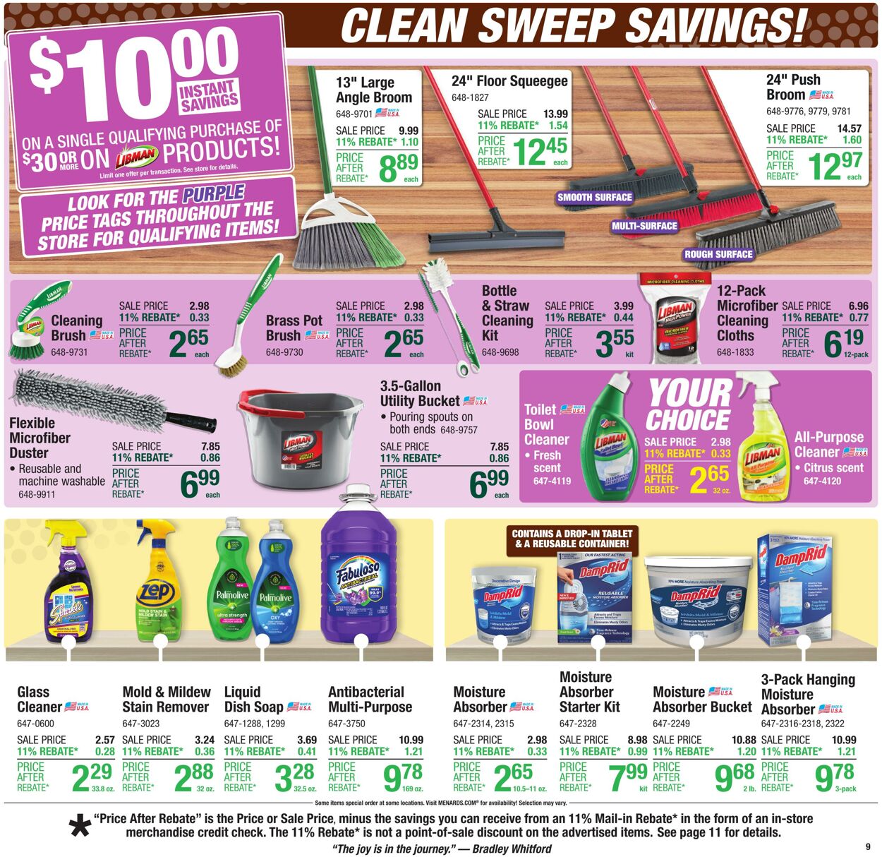 Catalogue Menards from 10/29/2025