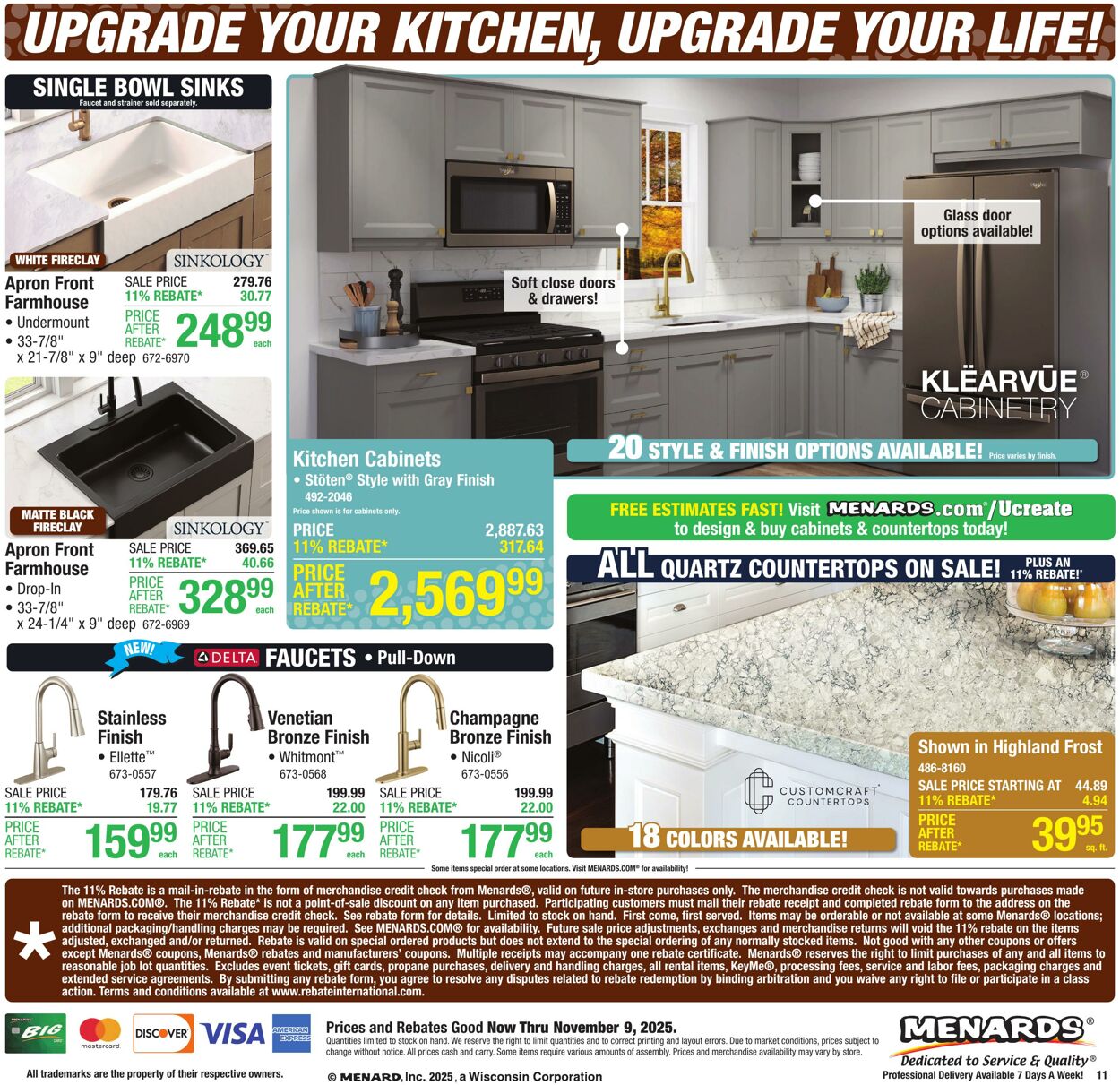Catalogue Menards from 10/29/2025