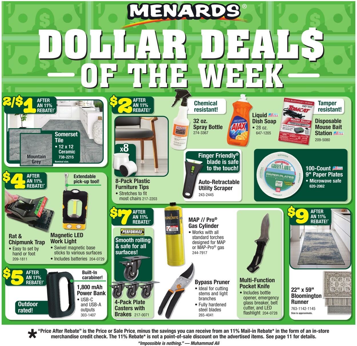 Catalogue Menards from 11/05/2025