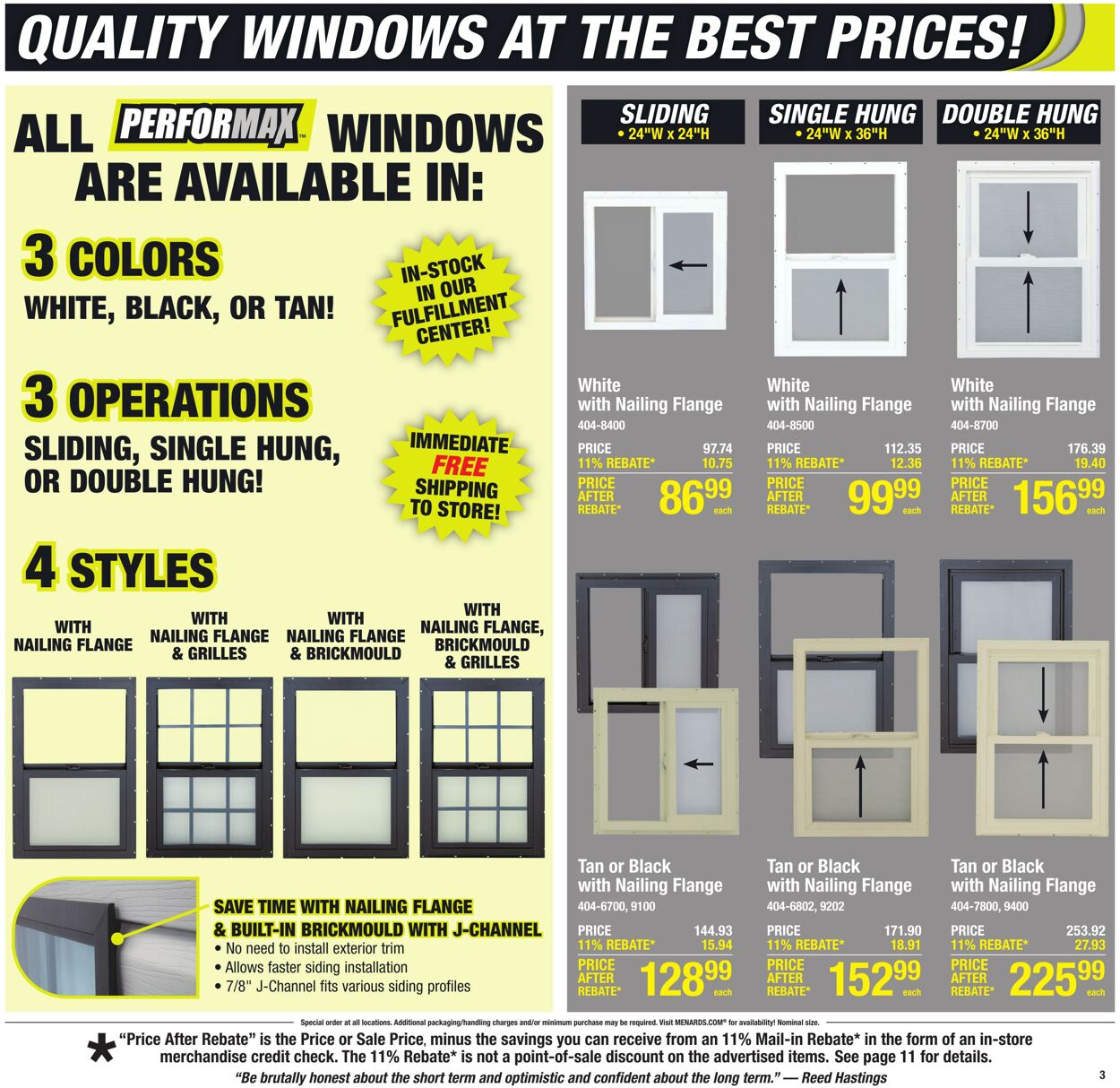 Catalogue Menards from 11/05/2025