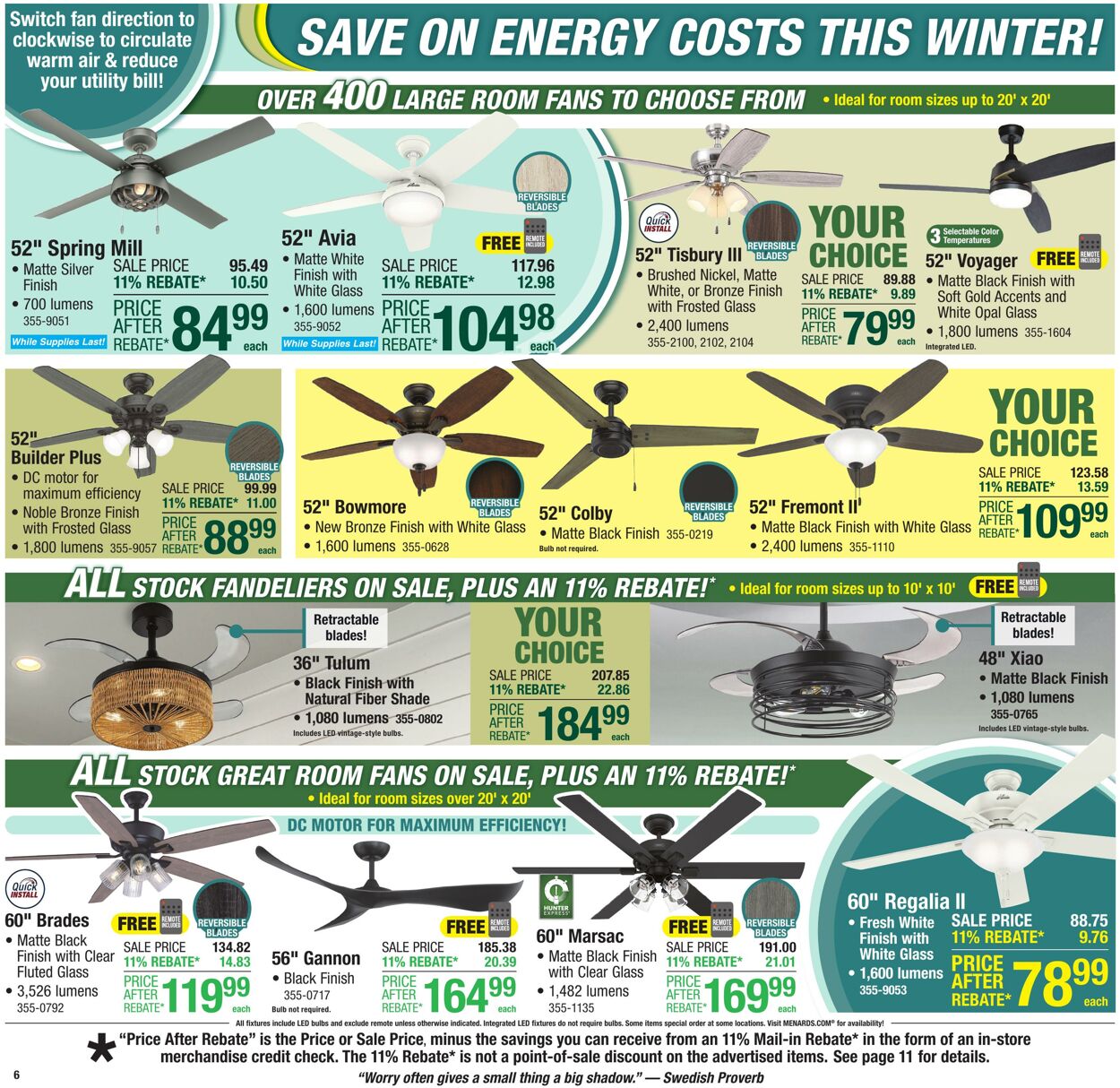 Catalogue Menards from 11/05/2025