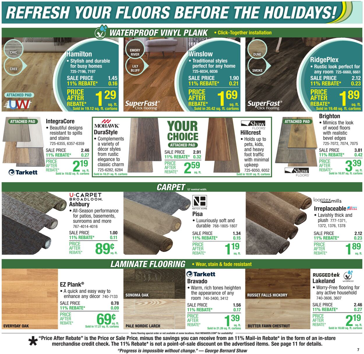 Catalogue Menards from 11/05/2025