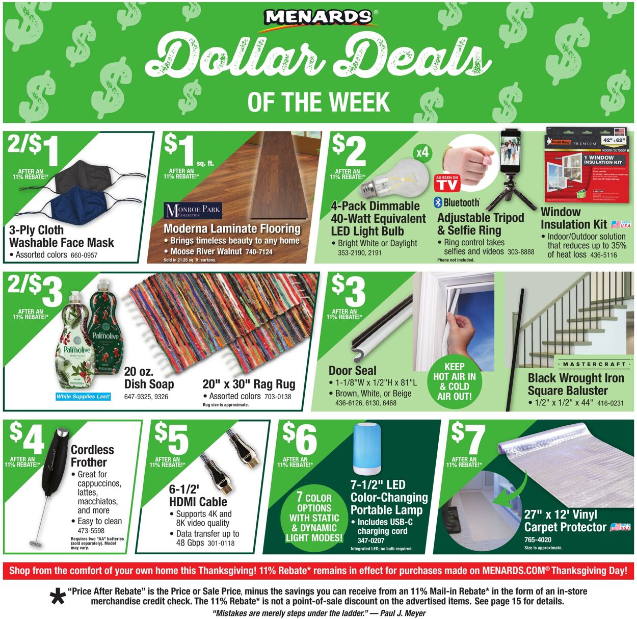 Catalogue Menards from 11/12/2025