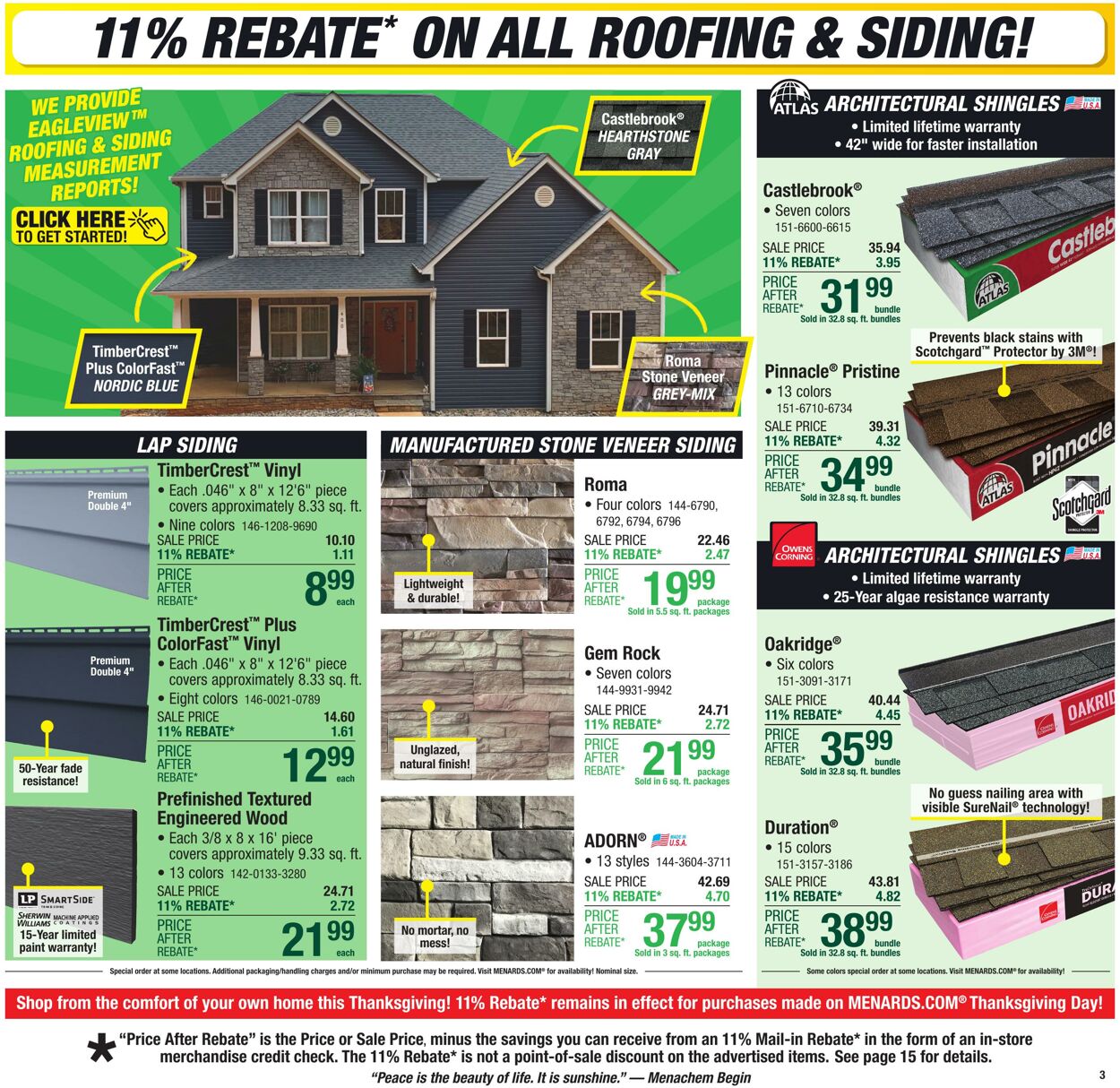 Catalogue Menards from 11/12/2025
