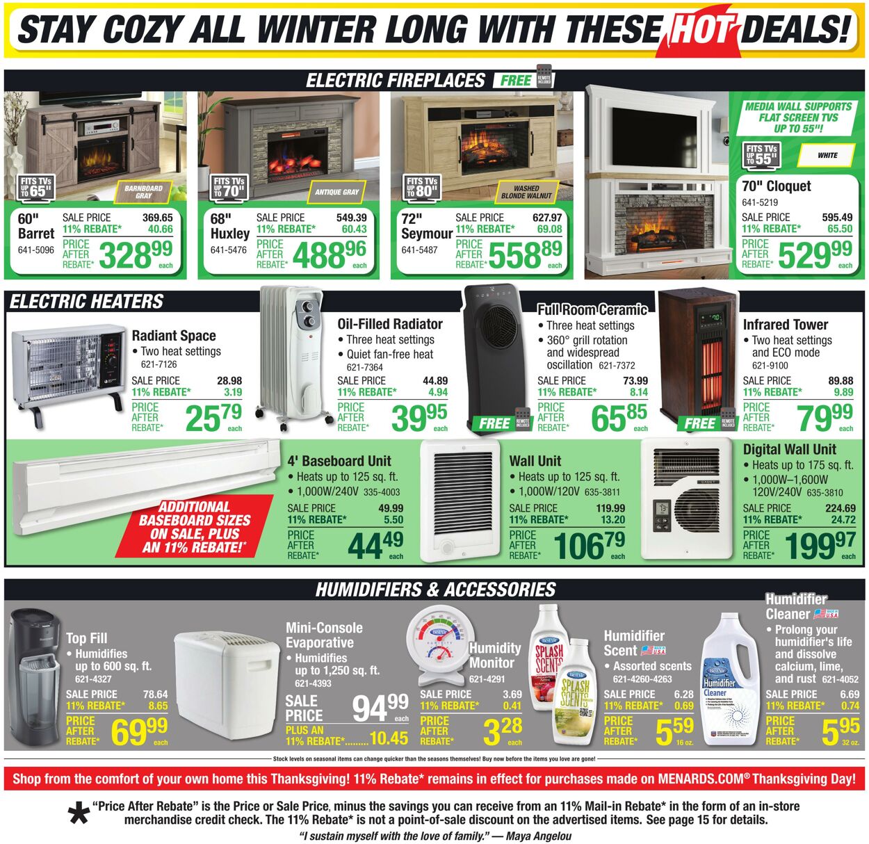 Catalogue Menards from 11/12/2025