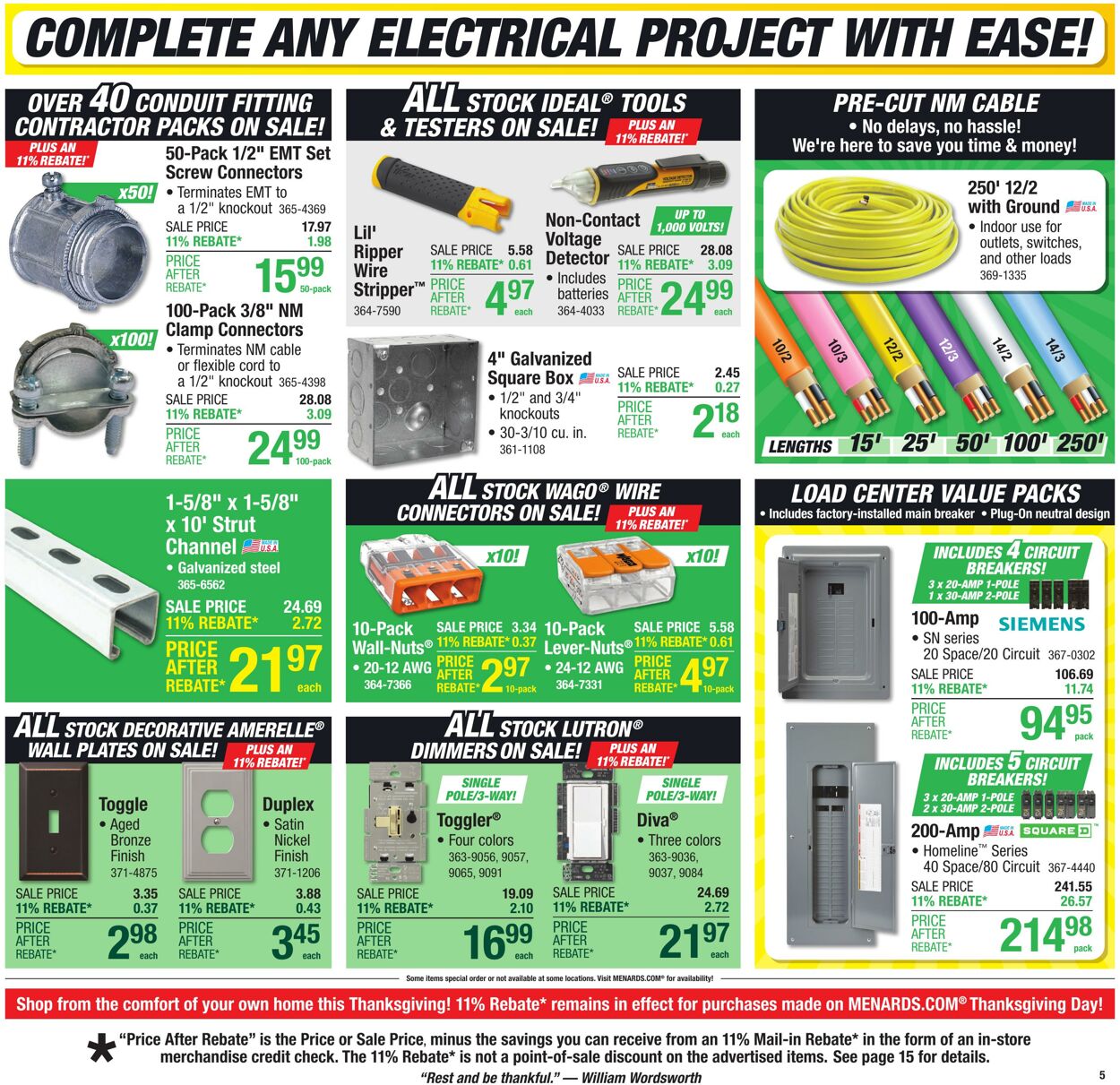 Catalogue Menards from 11/12/2025