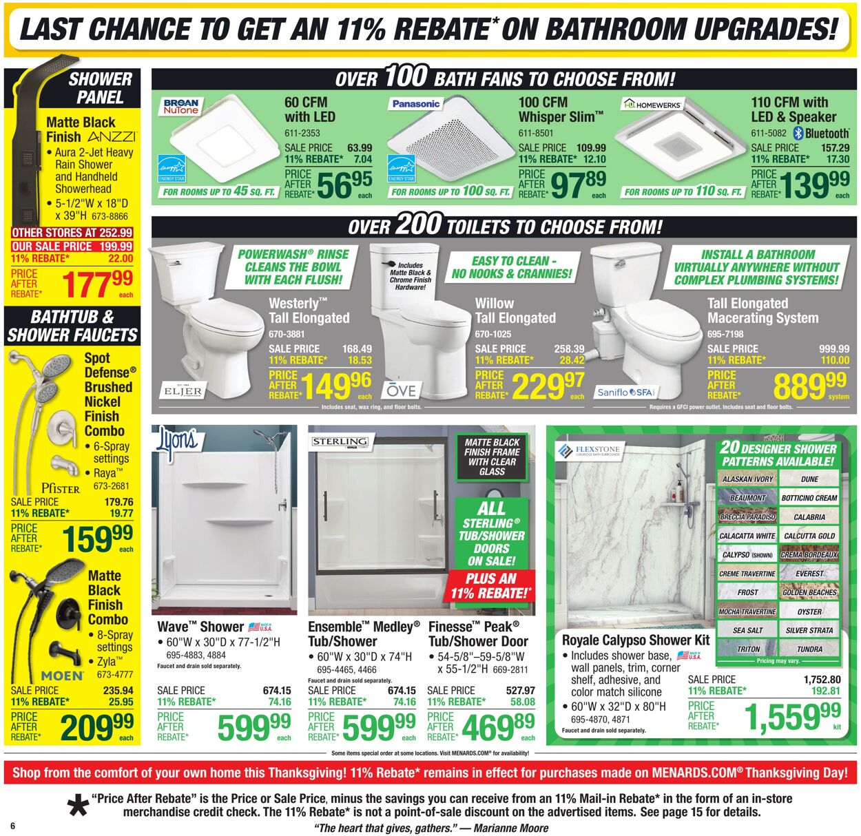 Catalogue Menards from 11/12/2025