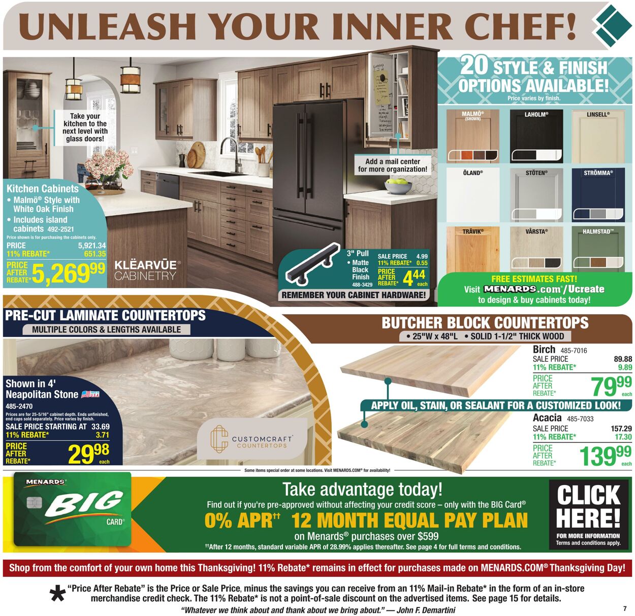 Catalogue Menards from 11/12/2025