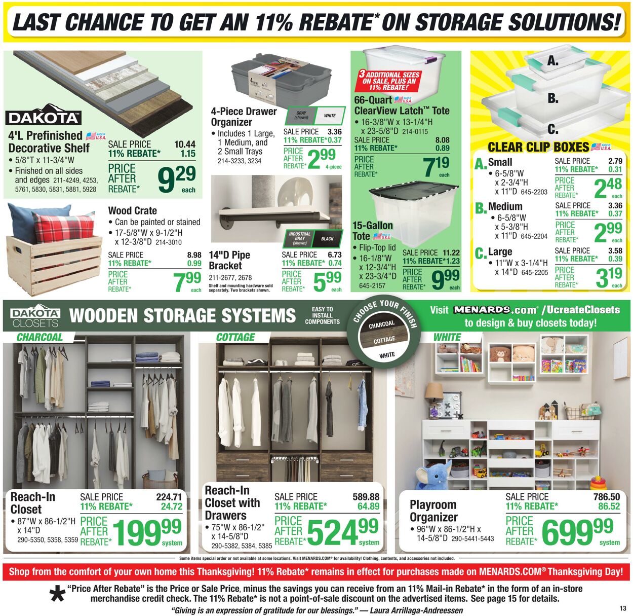 Catalogue Menards from 11/12/2025