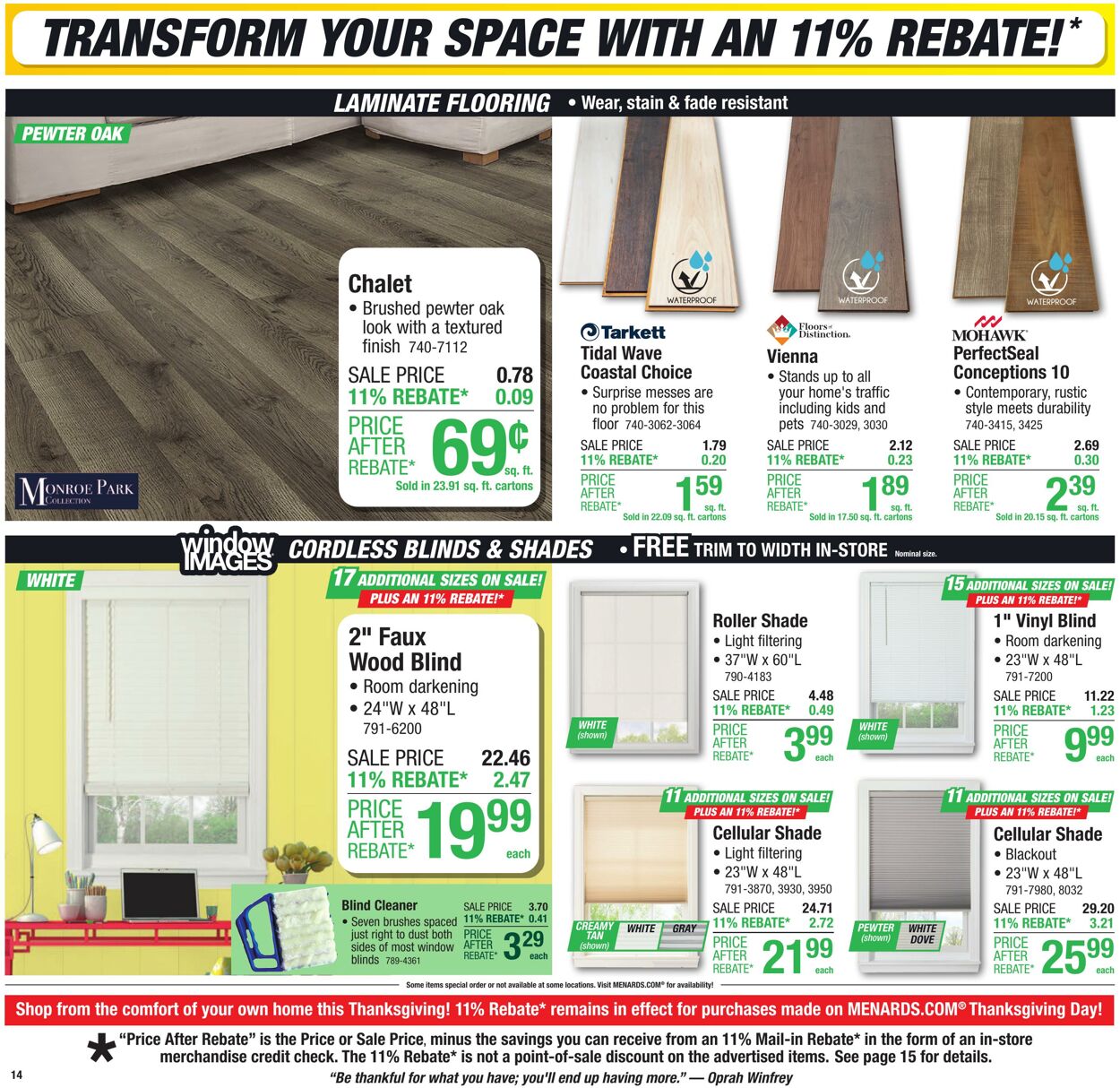Catalogue Menards from 11/12/2025