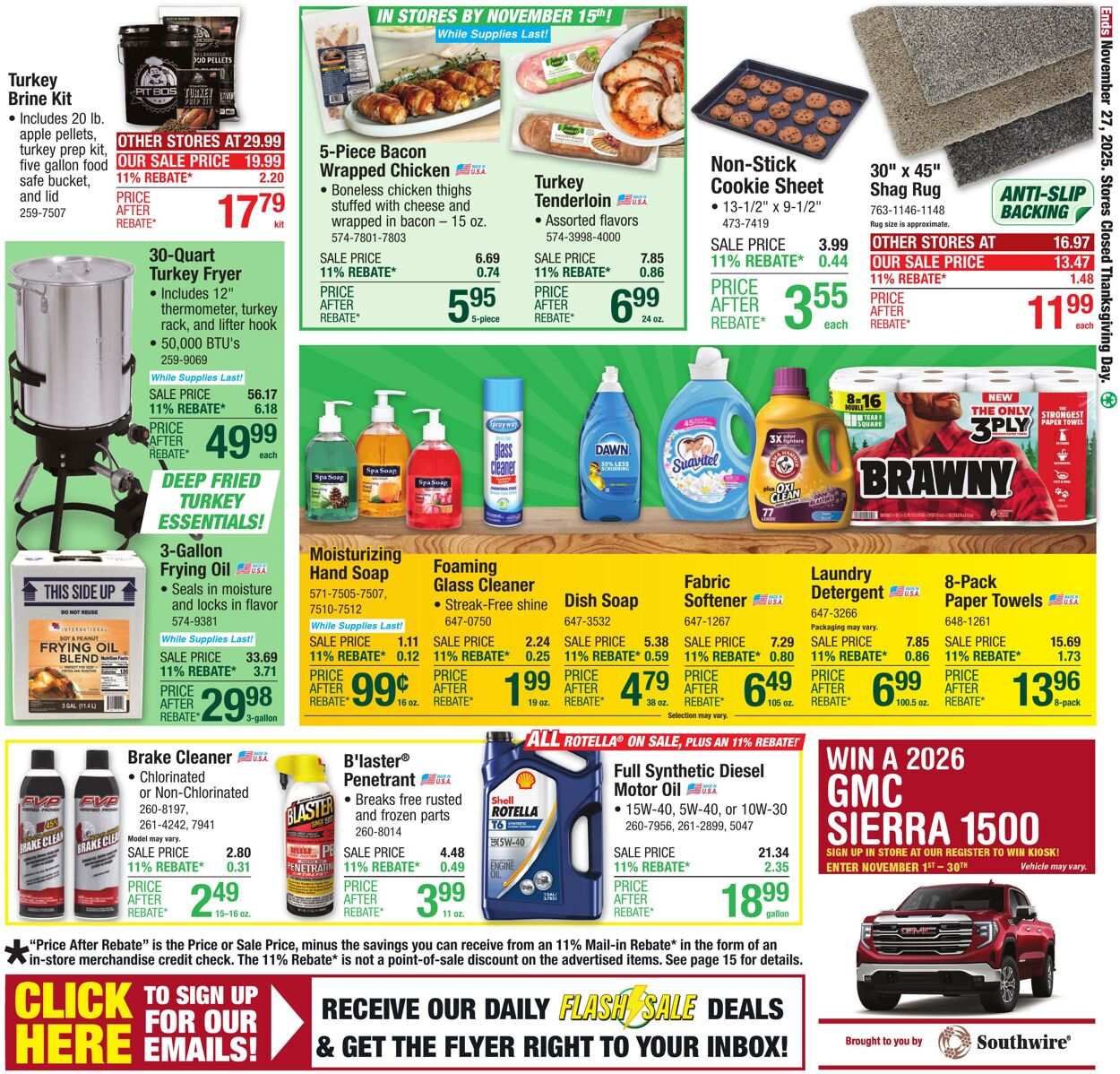 Catalogue Menards from 11/12/2025