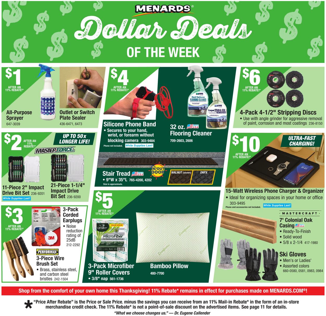 Catalogue Menards from 11/19/2025