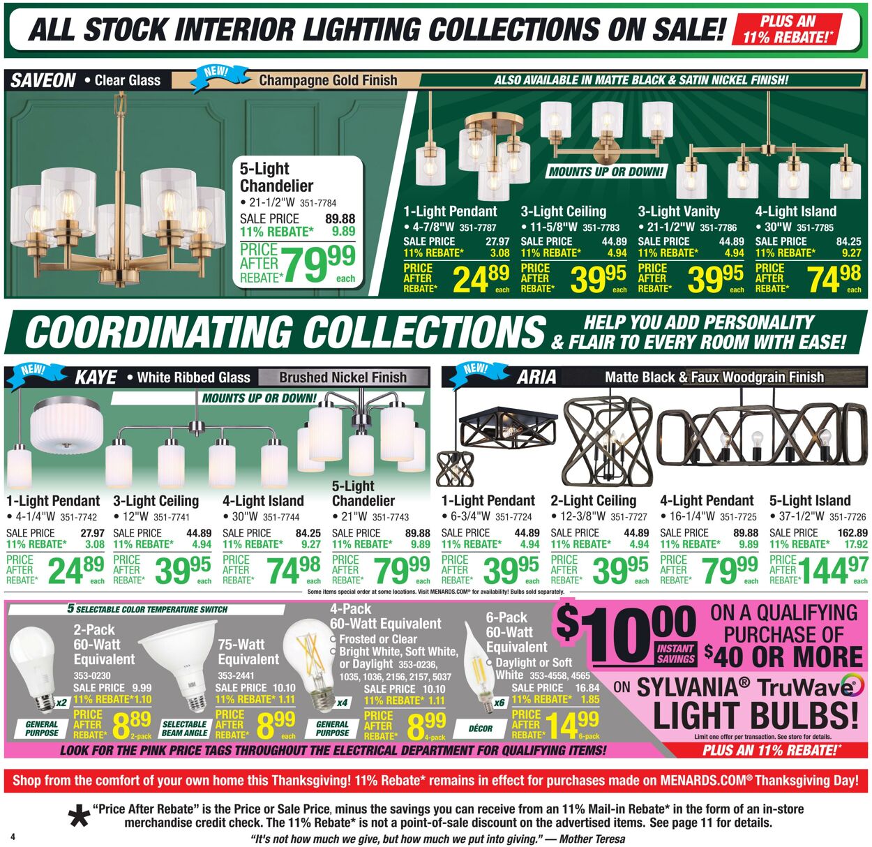 Catalogue Menards from 11/19/2025