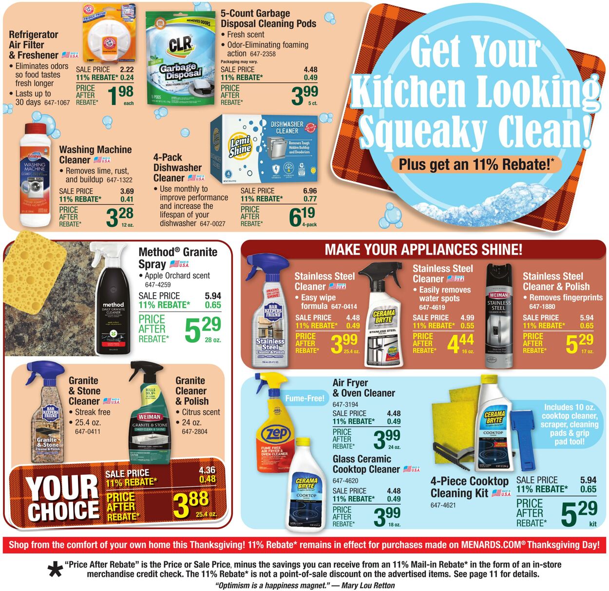 Catalogue Menards from 11/19/2025