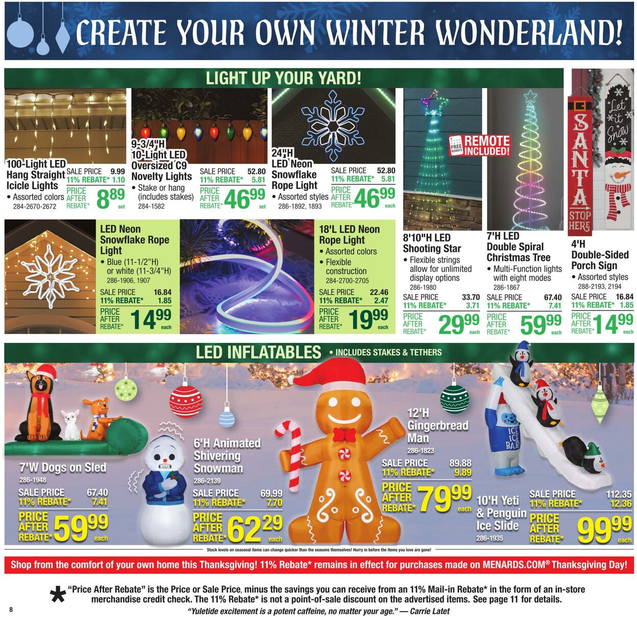 Catalogue Menards from 11/19/2025