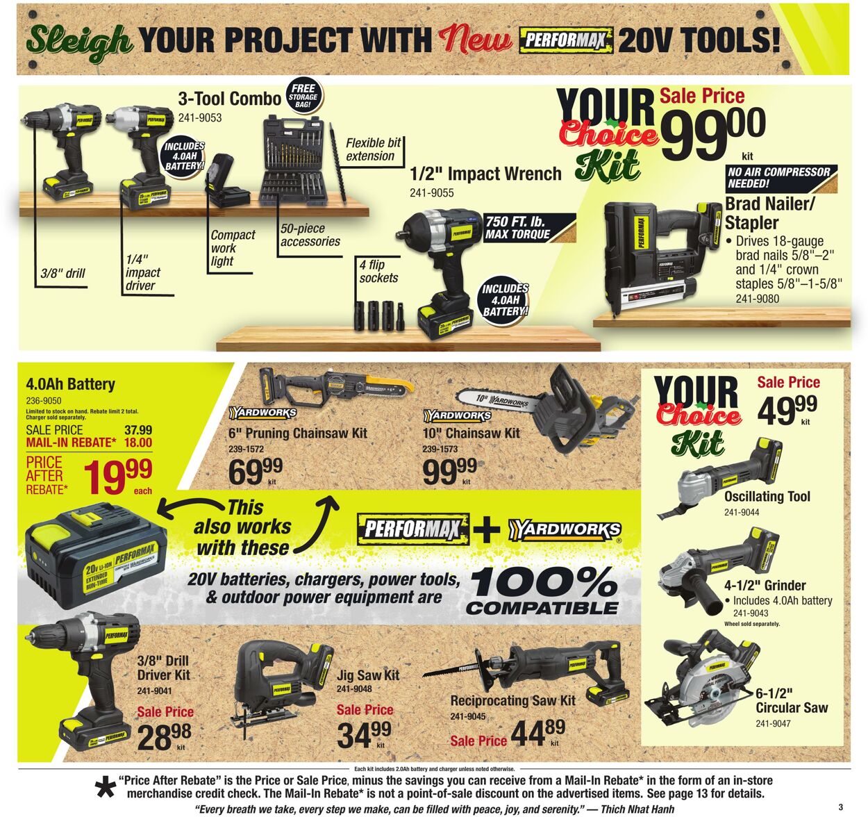 Catalogue Menards from 11/29/2025