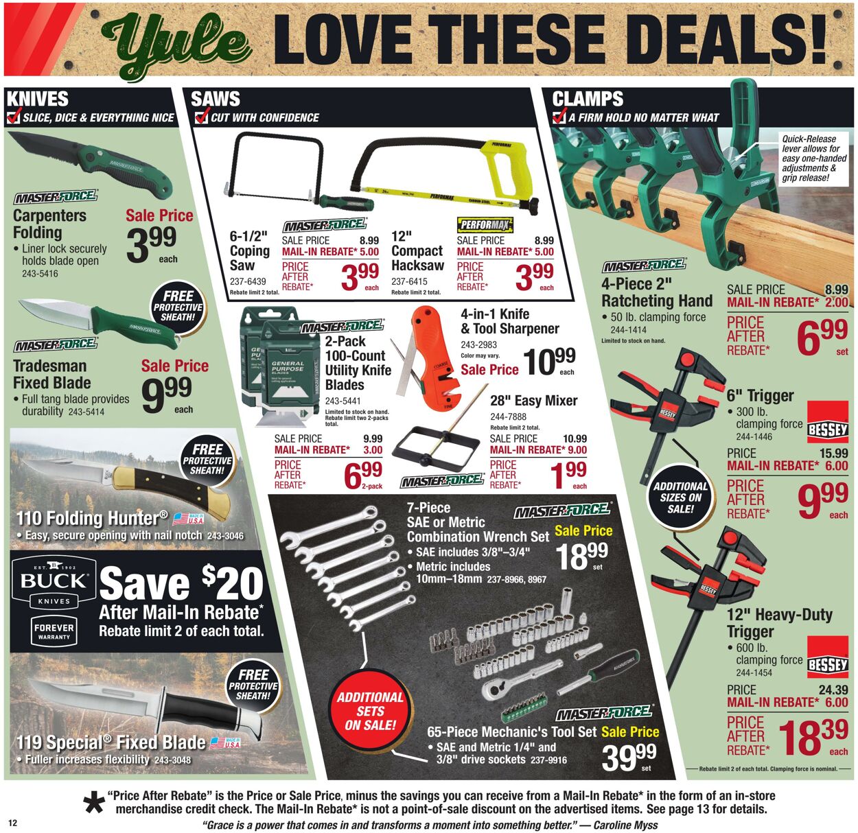 Catalogue Menards from 11/29/2025