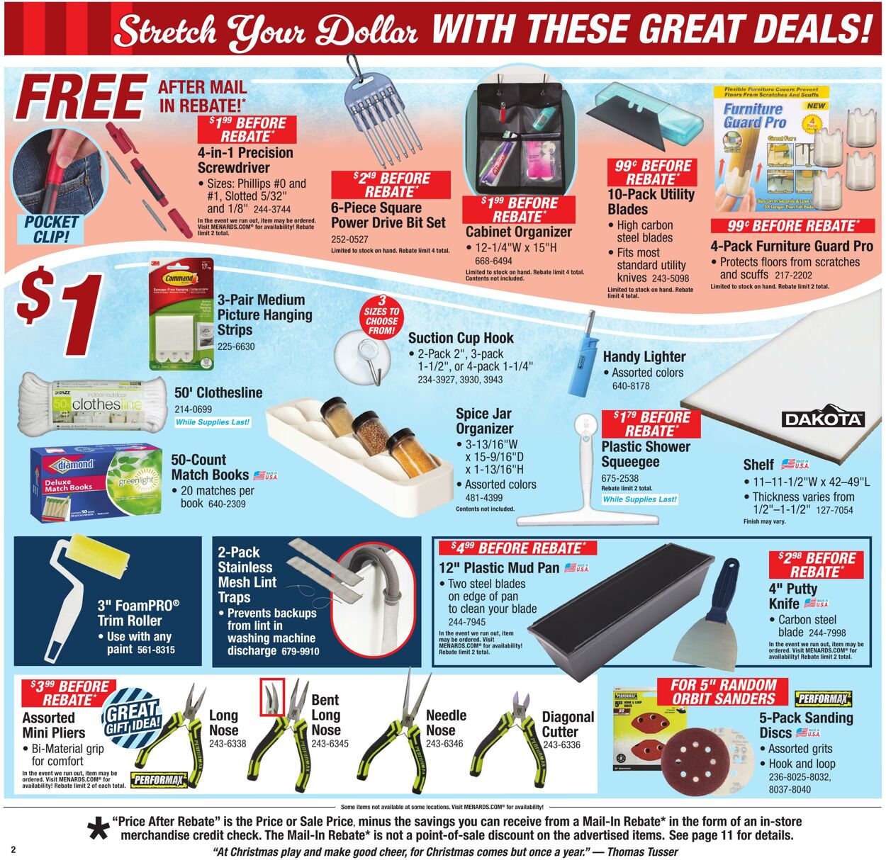Catalogue Menards from 12/03/2025