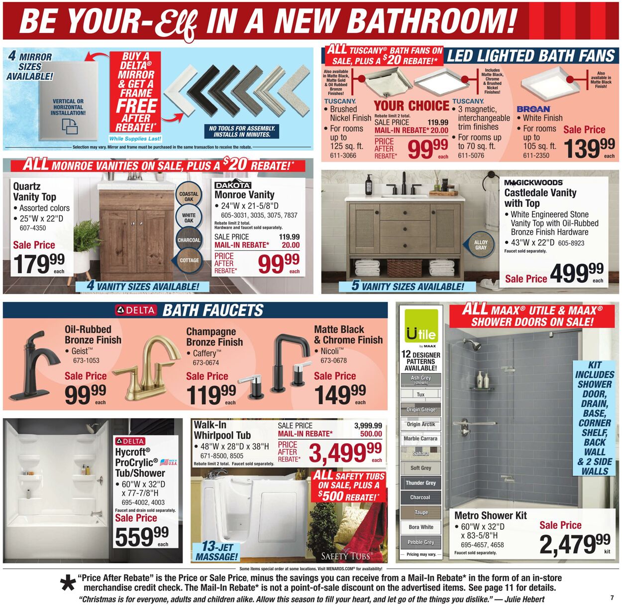 Catalogue Menards from 12/03/2025