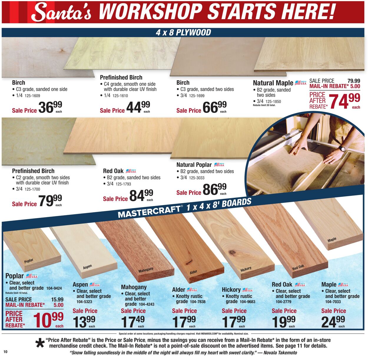 Catalogue Menards from 12/03/2025