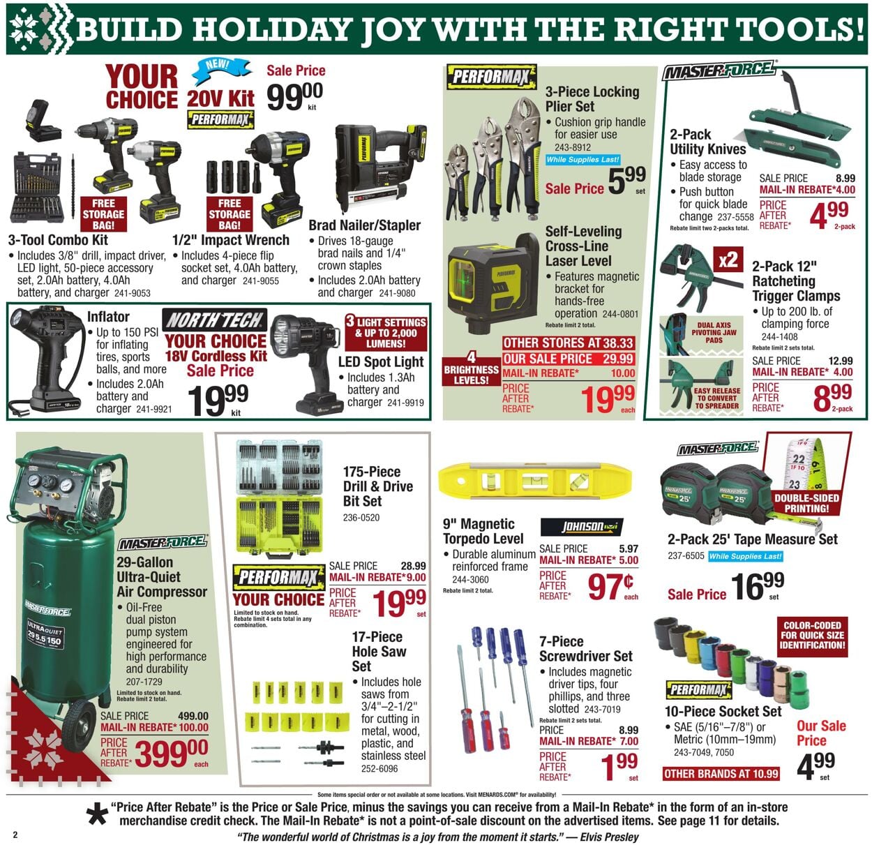Catalogue Menards from 12/10/2025