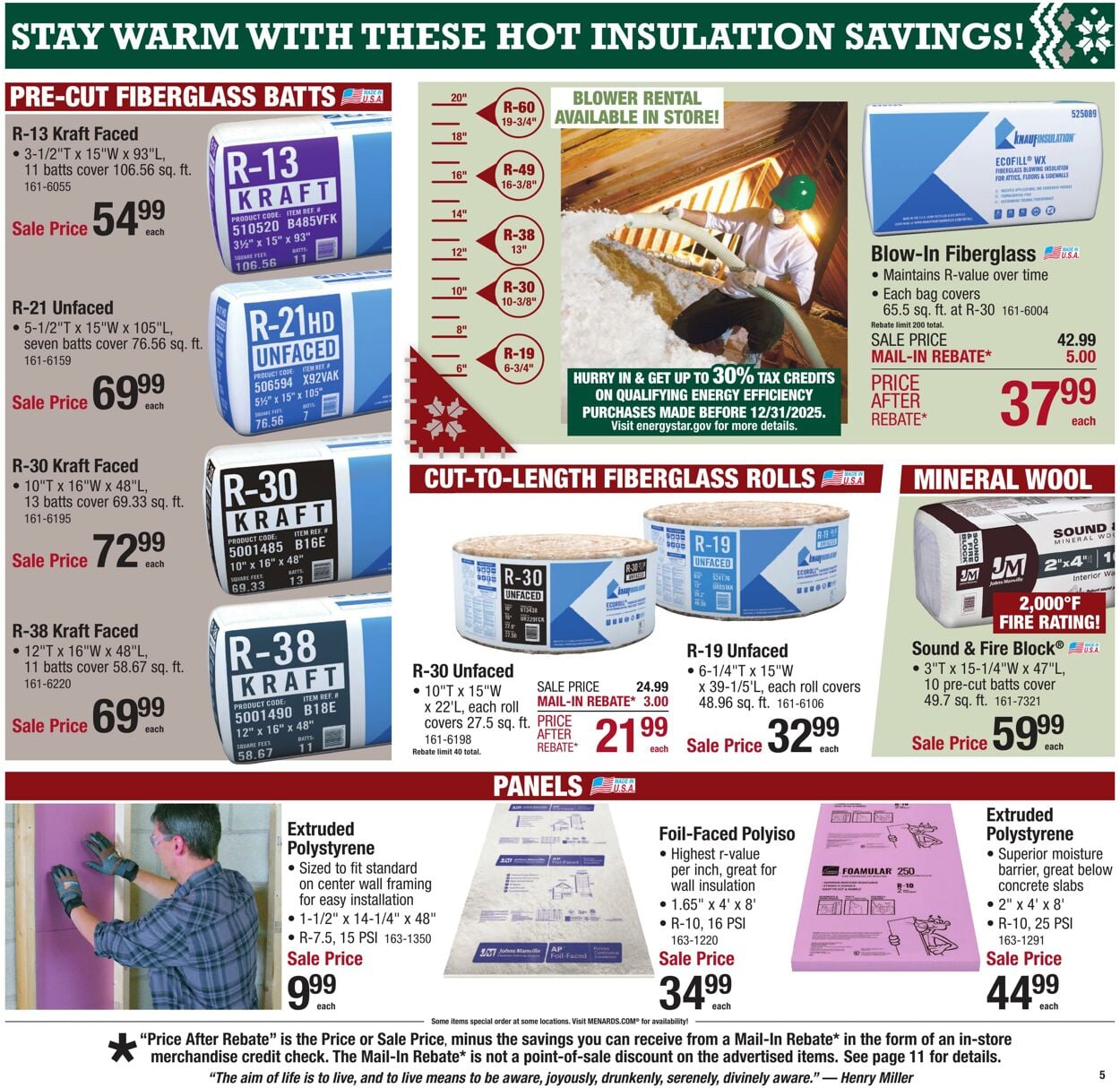 Catalogue Menards from 12/10/2025