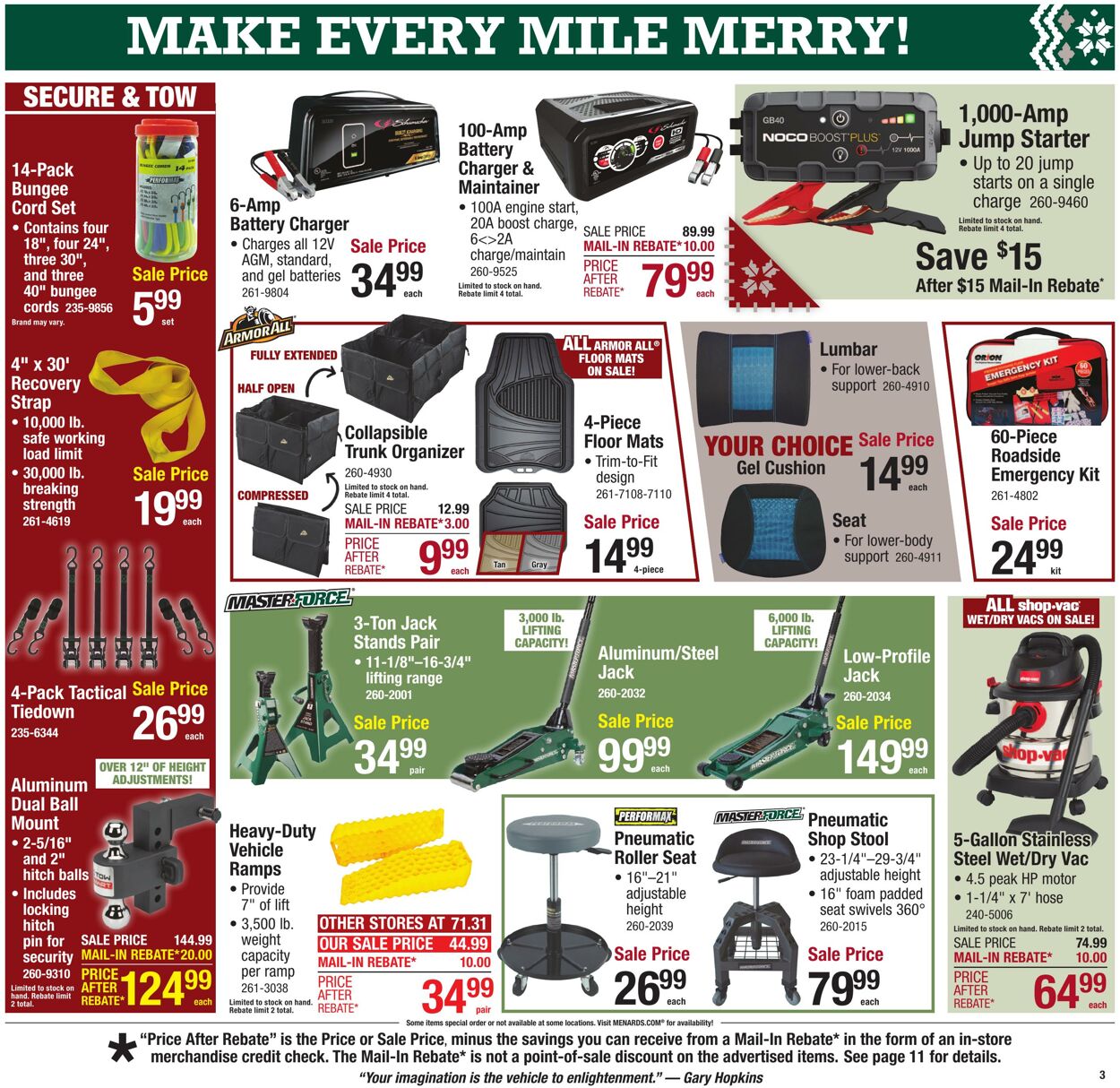Catalogue Menards from 12/10/2025