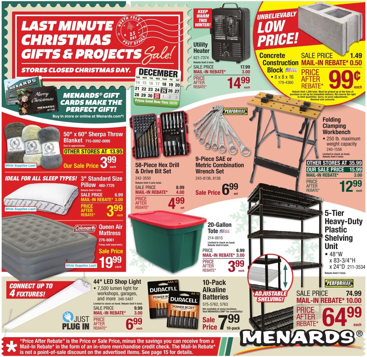 Catalogue Menards from 12/17/2025