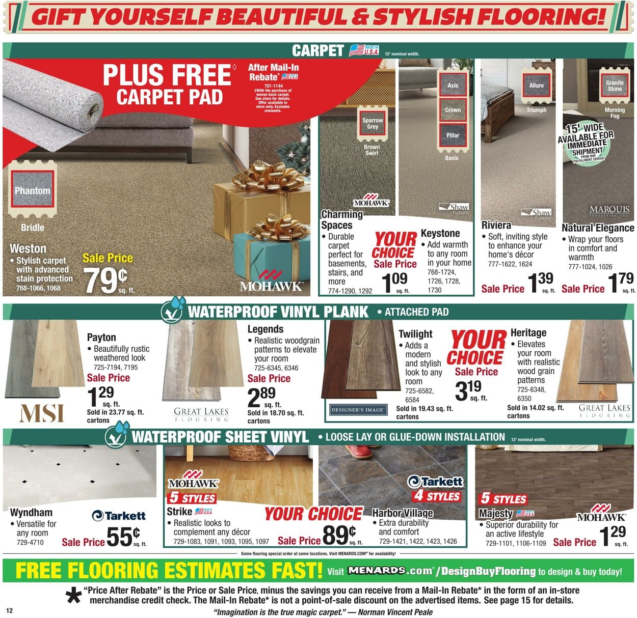 Catalogue Menards from 12/17/2025