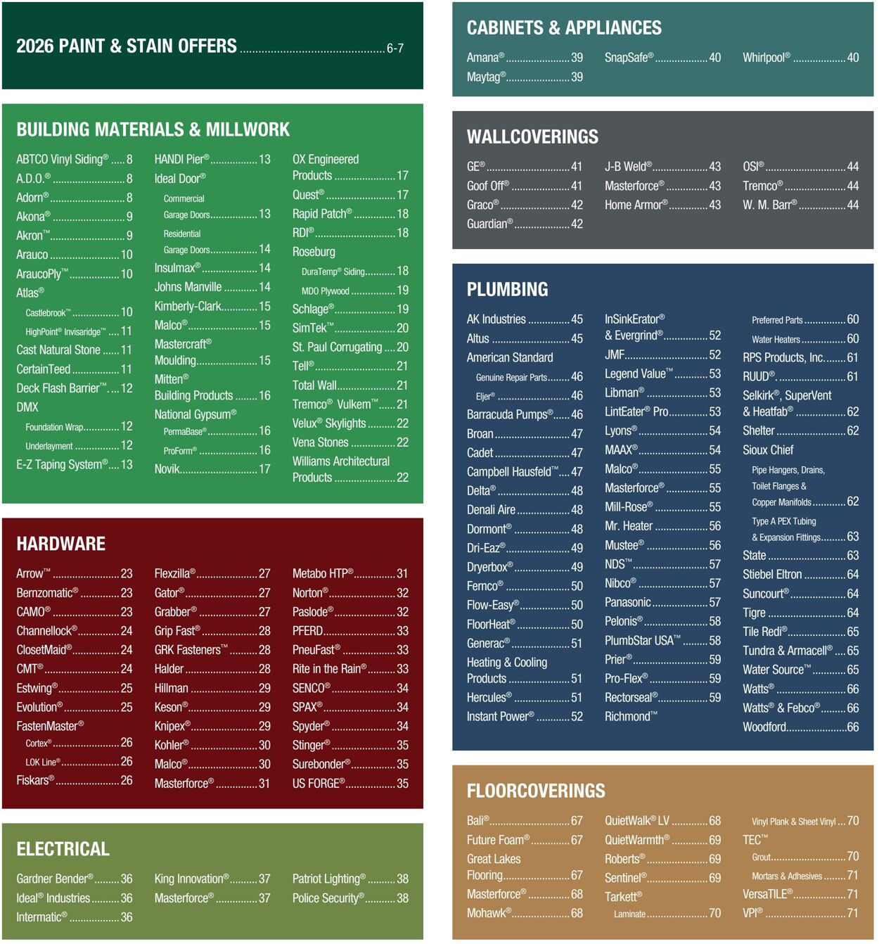 Catalogue Menards from 01/01/2026