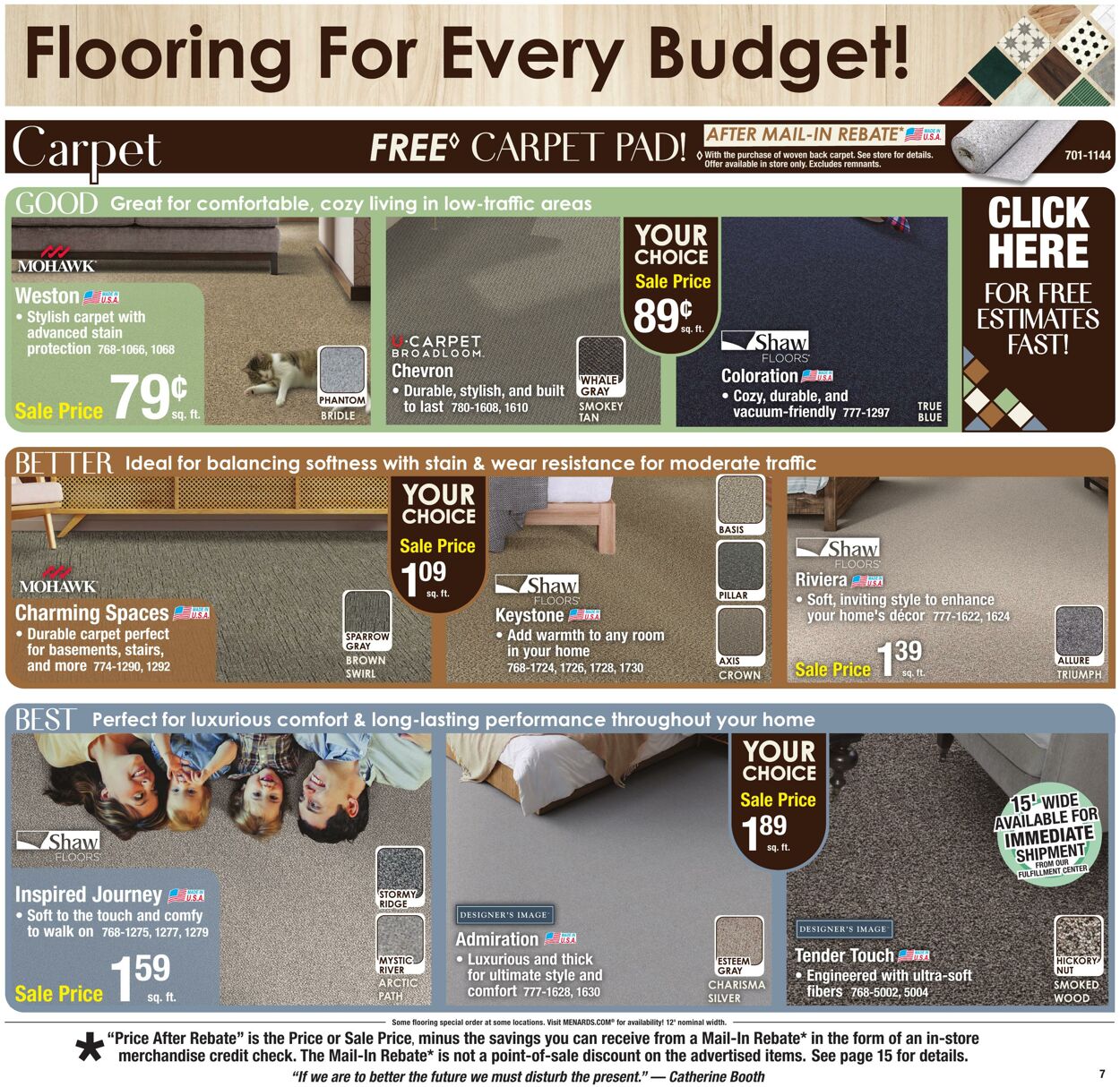 Catalogue Menards from 01/25/2026