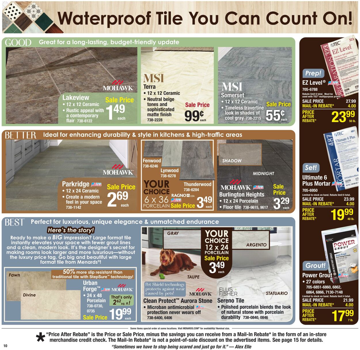 Catalogue Menards from 01/25/2026