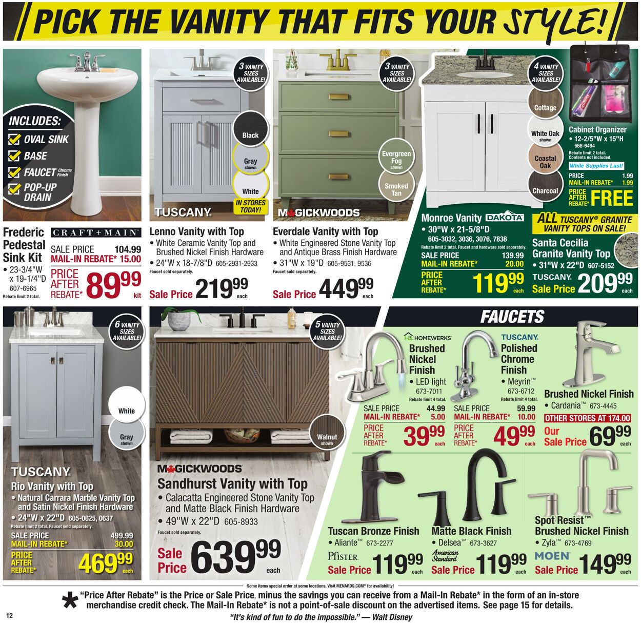 Catalogue Menards from 01/25/2026