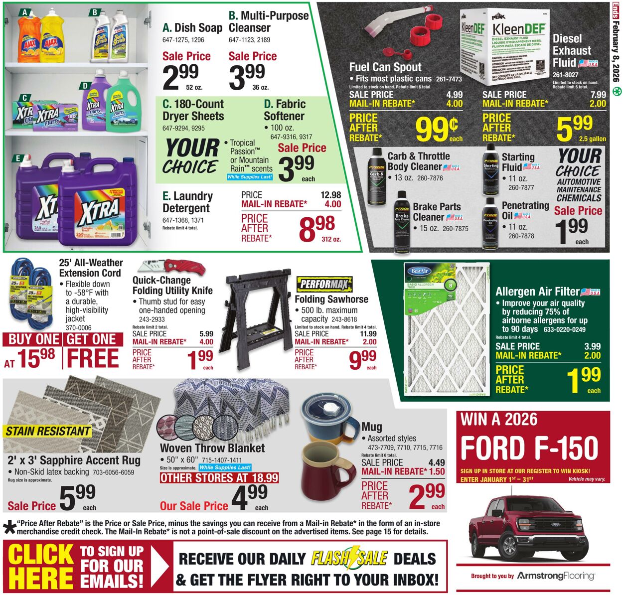 Catalogue Menards from 01/25/2026