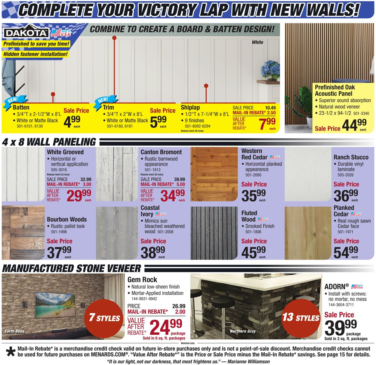 Catalogue Menards from 02/04/2026