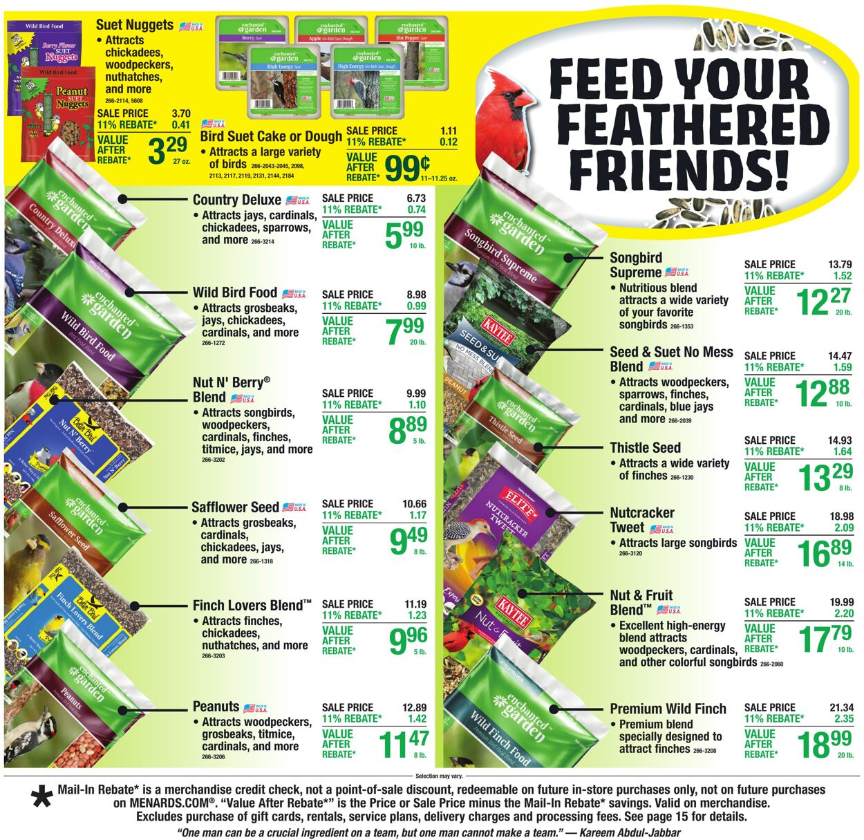 Catalogue Menards from 02/15/2026