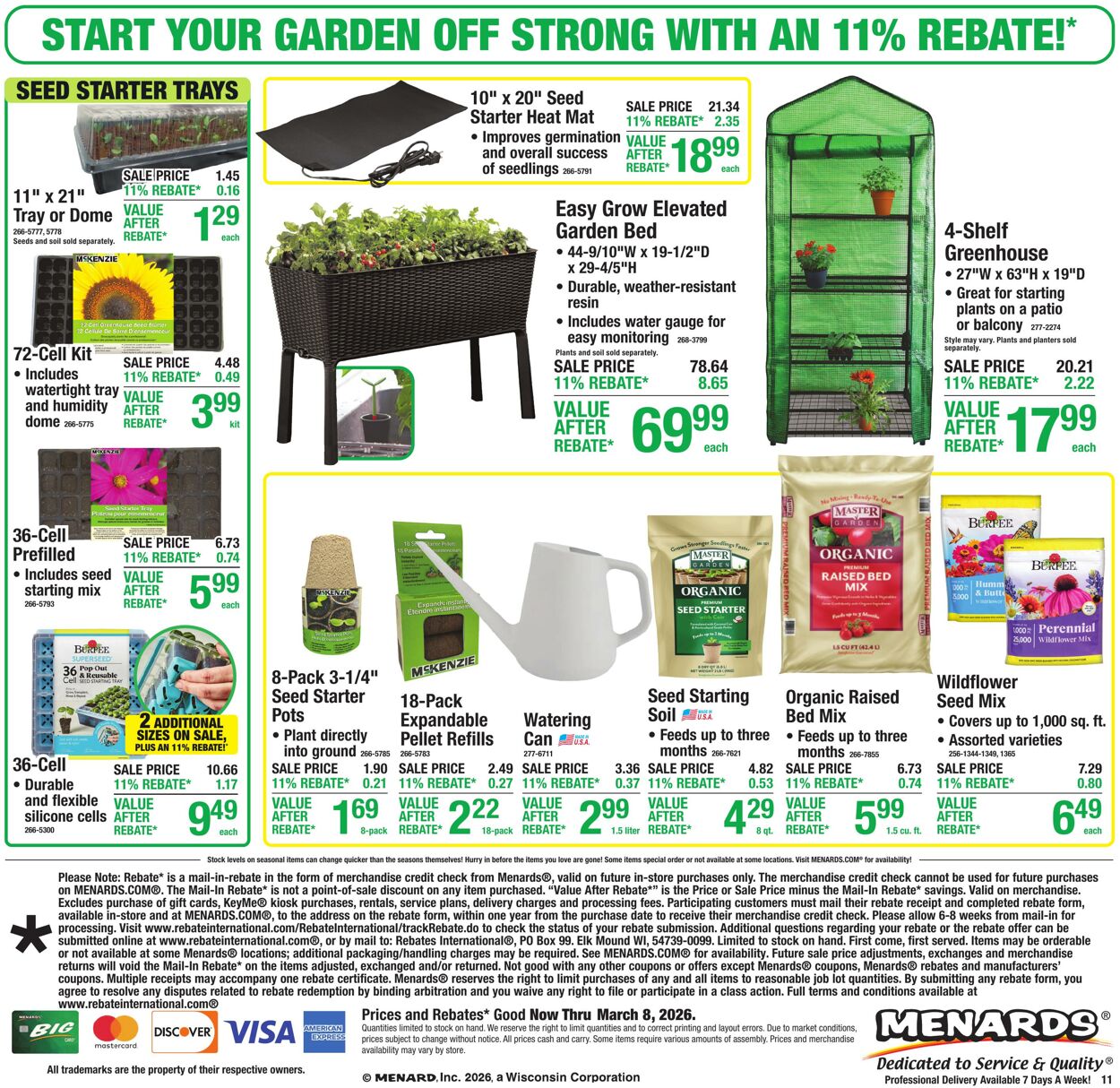 Catalogue Menards from 02/25/2026
