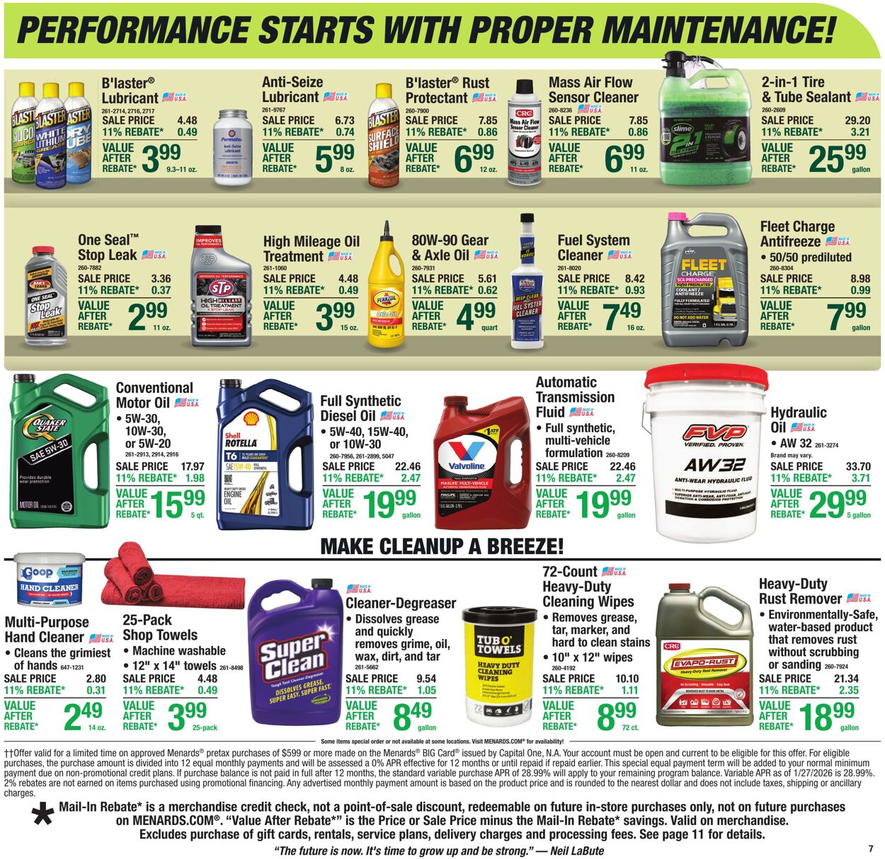 Catalogue Menards from 03/04/2026