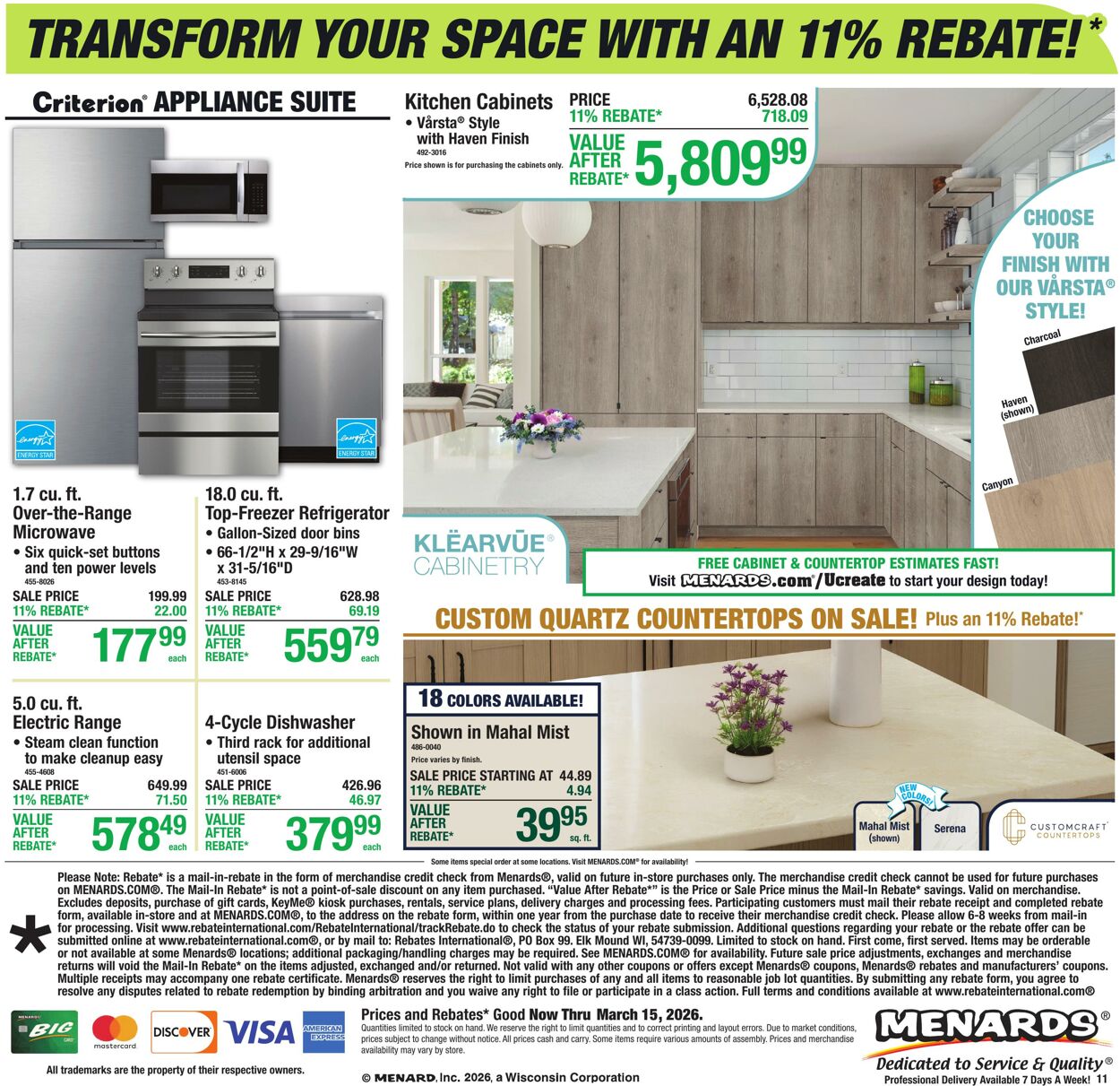 Catalogue Menards from 03/04/2026