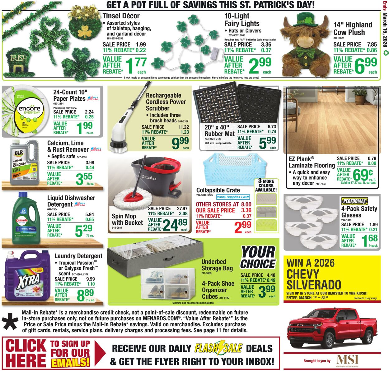 Catalogue Menards from 03/04/2026
